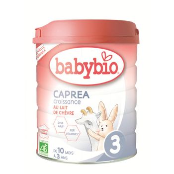 Leche De Cabra Bio Caprea 3 (desde 10 Meses) Babybio 800 G