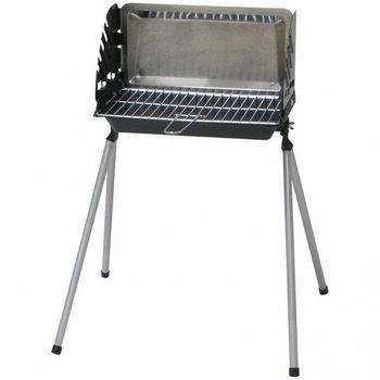 Barbacoa De Carbón Lolahome Con Parrilla De Acero, 57x38x80 Cm, Negra con  Ofertas en Carrefour