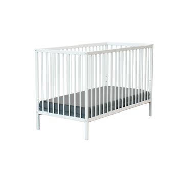 Cama De Bebe En Madera Blanco - Webaby