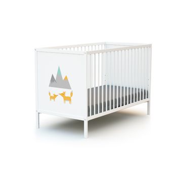 Cuna Renard En Madera Blanco 60 X 120 Cm - Webaby