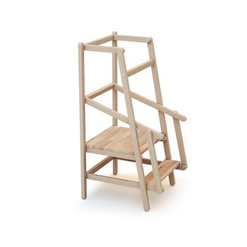 Torre De Observación/aprendizaje Para Niños Essentiel En Madera Haya Cruda - At4