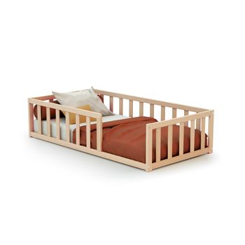 Cama De Suelo En Madera Haya Cruda - At4