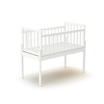 Cuna Colecho En Madera Blanco 40 X 80 Cm - Webaby