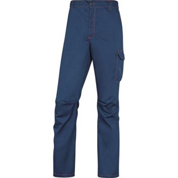 Pantalon Multib Azul/naranja