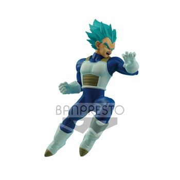 Figura Dragon Ball Z Super In Flight Vegeta Ss Azul 16cm