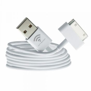 Actecom Cable Usb 1 Metros Carga Y Datos Para Iphone 4-4s Ipod Touch Ipad 2 3