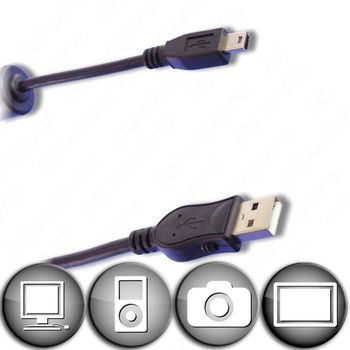 Cable Mini Usb B 5 Contactos Macho / Usb A Macho