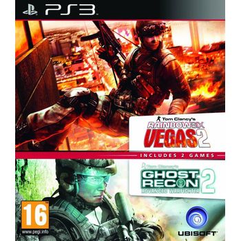 Ghost Recon Advanced Warfighter 2+ Rainbow Six Vegas 2 Ps3