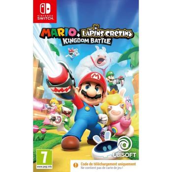 Juego De Switch Mario + Raving Rabbids Kingdom Battle Ubisoft