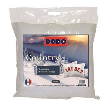 Juego De 2 Almohadas Dodo Country 60x60cm