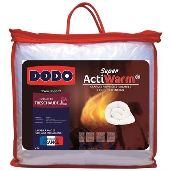 Dodo Edredón Muy Cálido 450g / M² Super Actiwarm 200x200 Cm Blanco