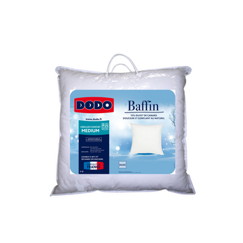 Almohada Baffin  65x65x12 Cm Color Blanco Vente-unique