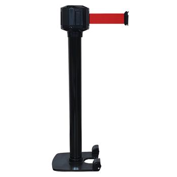 Metalworks 758159530 Poste Negro Rxlo1050bkre Cinta Roja - Ø80 10m