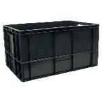 Viso Caja Almacenamiento 600x400x340  Gris Apta  Transporte Alimentos Polipropileno E...