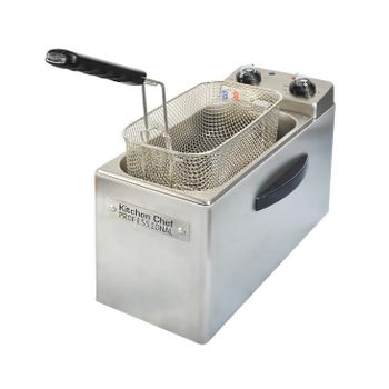 Kitchen Chef Freidora Profesional 4l 2500w Acero Inoxidable - Kcfr4l