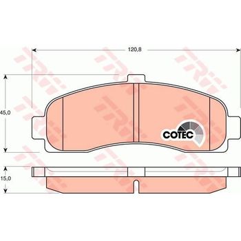 Pastilla De Freno Gdb1059