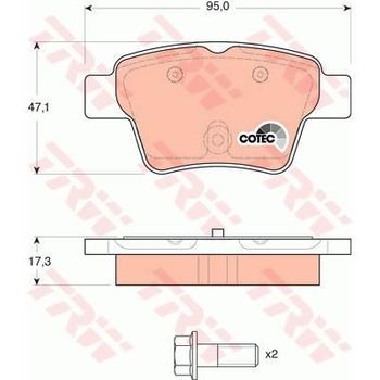 Plaquetas Juego Gdb1620