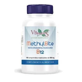 Methylbite B12 Metilcobalamina Masticable Vbyotics 180 Comp.