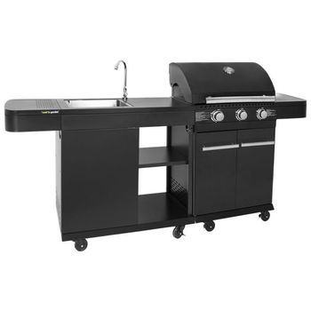 Cook'in Garden - Cocina Exterior Modular Fyra - 3 Quemadores