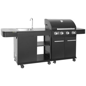 Cook'in Garden - Cocina Exterior Modular Fyra - 4 Quemadores