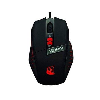 Smartek Ratón Gaming MS1027-FL Negro