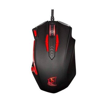 Raton Laser Konix Drakkar Valkyrie Gaming Negro