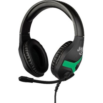 Auriculares Gaming Con Micrófono Konix Nemesis Para Xbox/ Jack 3.5/ Negro Y Verde