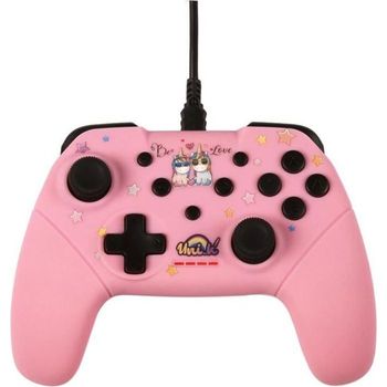 Controlador Unik Be Love Unicorn - Switch - Rosa Konix