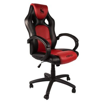 Silla Gamer Konix Drakkar Jotun Gran Comodidad Y Ergonomiaº Color Negro Y Rojo Kon Chair