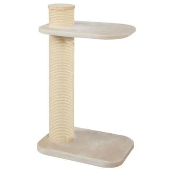 Poste Rascador Zolux City Cat 2 - 59 X 45 X 97 Cm - Beige