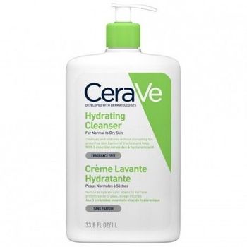 Cerave Limpiador Hidratante Para Pieles Normales A Secas 1000ml