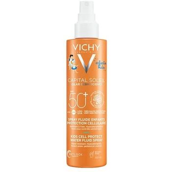 Protector Solar Para Niños En Spray Vichy Capital Soleil Cell Protect Spf50+ (50 Ml)