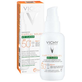 Vichy Capital Soleil Uv Clear Sérum Anti-imperfections Spf 50+ 40 Ml