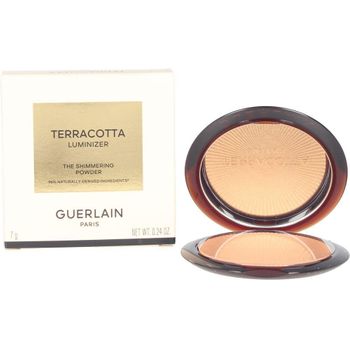 Terracotta Luminizer Iluminador En Polvo Compacto #01-gold 10 Gr