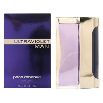 Perfume Hombre Ultraviolet Man Paco Rabanne Edt Capacidad 100 Ml