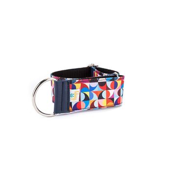 Collar Para Galgo Speedy Regulable Retro Colors  Pamppy 40 Cm