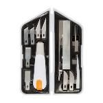 Fiskars Kit De Escalpelo De Precisión Universal Premium. 6 Cuchillas Surtidas 1024385