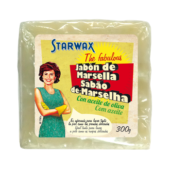 Jabón De Marsella En Pastilla Starwax The Fabulous 300gr