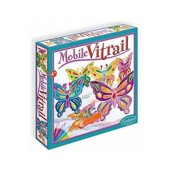 Kit Creativo Móvil De Vidrieras De Mariposa