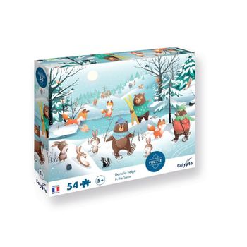 Puzzle De 54 Piezas - En La Nieve