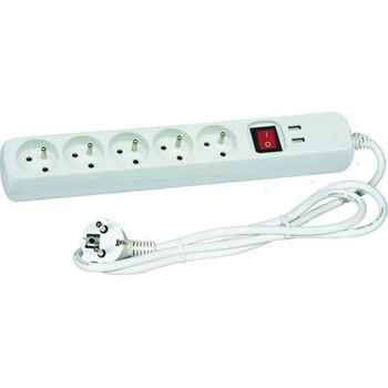 Adaptador Enchufes Europeos De T Ocupa Con 2 Tomas.16a, 250v Aigostar con  Ofertas en Carrefour