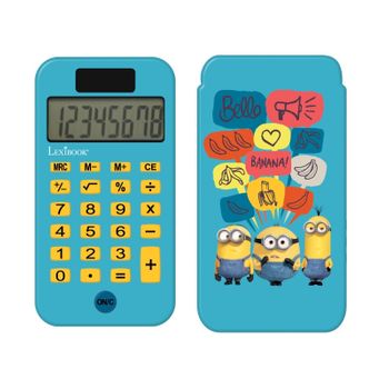 Calculadora De Bolsillo Con Tapa Minions,