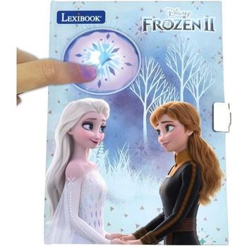 Diario Electrónico - Efectos De Luz Y Accesorios Frozen Lexibook