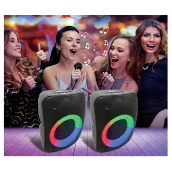 2 Altavoces Bluetooth Estéreo Iparty