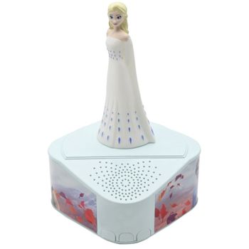 Altavoz Bluetooth Con Figura Luminosa De Elsa