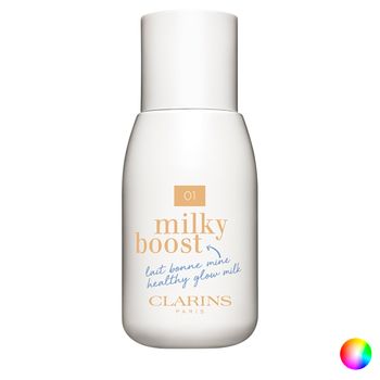 Base De Maquillaje Fluida Milky Boost Clarins (50 Ml)