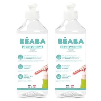 Juego De 2 Líquidos Lavavajillas - Natural Y Biodegradable - 500 Ml