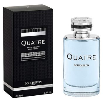 Perfume Hombre Quatre Pour Homme Boucheron Edt Capacidad 100 Ml