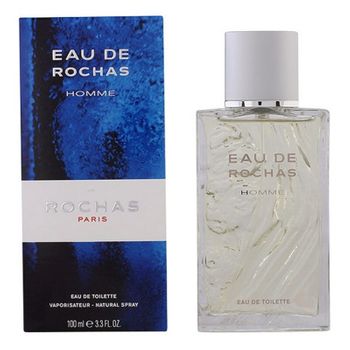 Perfume Hombre Eau De Rochas Homme Rochas Edt Capacidad 200 Ml