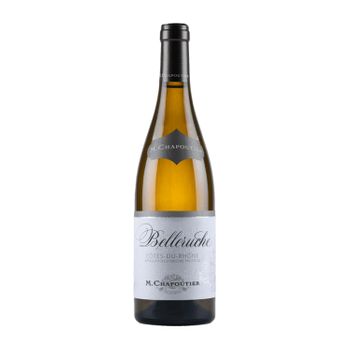 Michel Chapoutier Vino Blanco Belleruche Blanc Côtes Crianza 75 Cl 14% Vol.